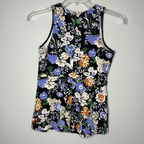 Anthropologie Maeve Brenner Floral Peplum Top Small - Picture 10 of 10